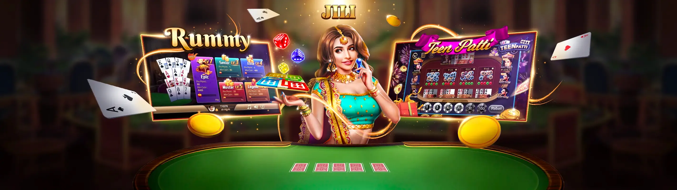 Sảnh Casino Trực Tuyến Sang Trọng OKKING85